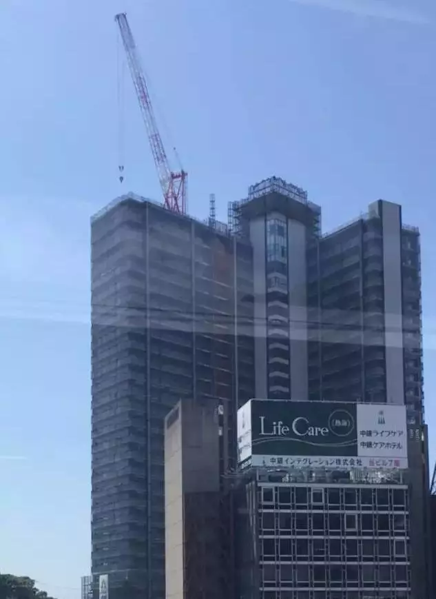 谁说国外干工程都不快?日本的穿插施工就很厉害!的图1